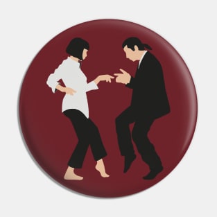 Pulp Fiction Dance Scene - funny gift idea for movie lovers, Quentin Tarantino movie fans, Samuel L. Jackson, John Travolta, Uma Thurman, Bruce Willis, gifts, retro, vintage, classic movies, meme, Pin