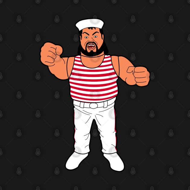 Tugboat Hasbro Figure by Hoe Lee Shirt!