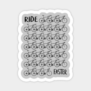 road bike race bike race biker cycling cyclist Magnet