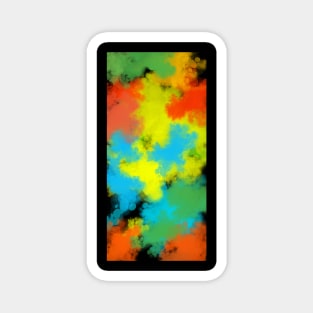 COLORFUL  MODERN TRENDY COOL ABSTRACT Magnet