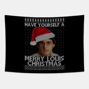 Merry Louis Christmas Theroux Knit Pattern Tapestry