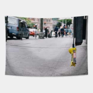 Yellow Phone Tapestry