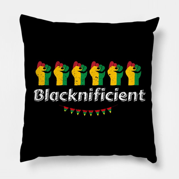 black all year Pillow by Yas R