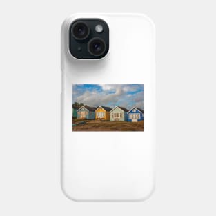 Beach Huts Hengistbury Head Dorset England Phone Case