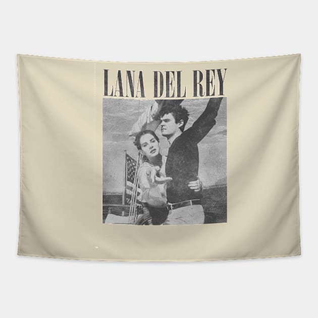 Lana Del Rey Vintage Tapestry by jmcd