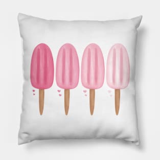 Pink Popsicles Pillow