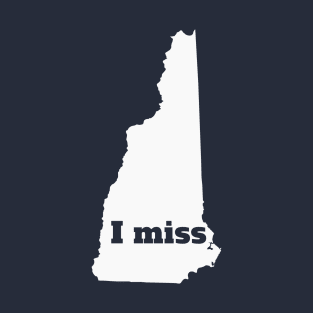 I Miss New Hampshire - My Home State T-Shirt