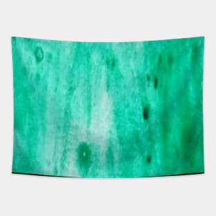 Green watercolor gradient design Tapestry