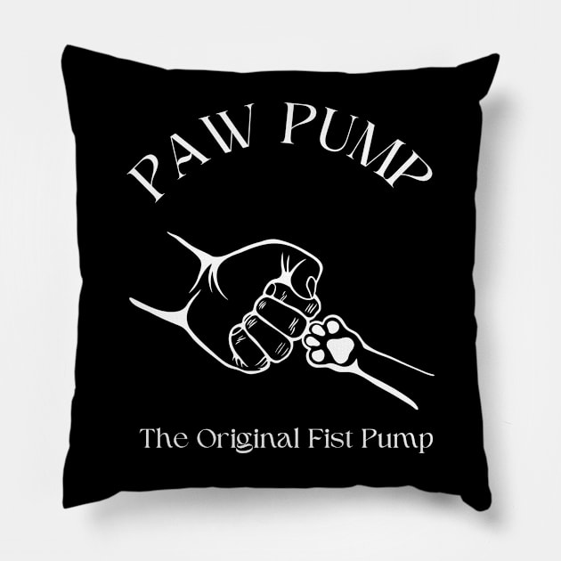 Give Me Paw-The original fist pump Pillow by jlee