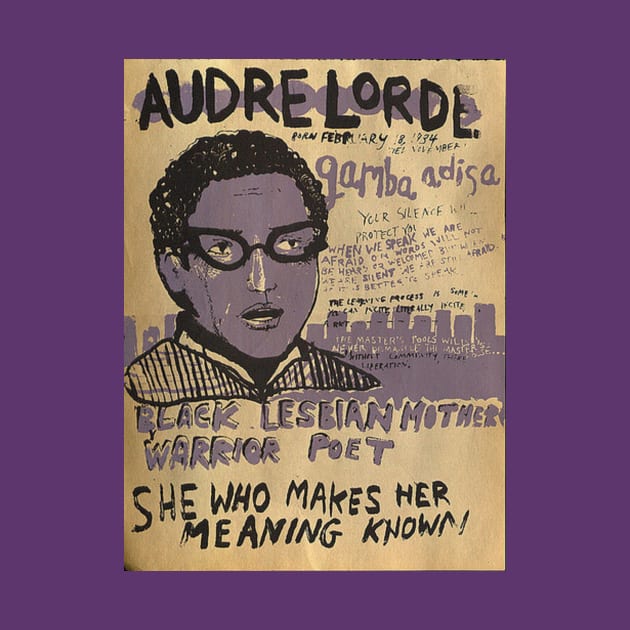 Audre Lorde by kategebler