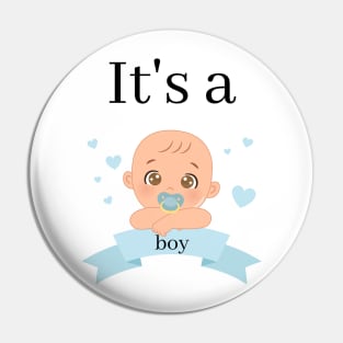 It's a boy Pin