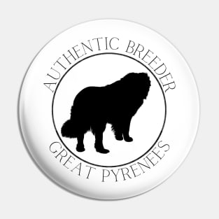 Authentic Breeder Great Pyrenees Pin