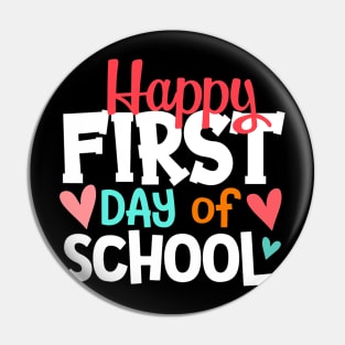 Happy First Day Of School Welcome Back To School Students Pin