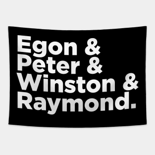 Egon & Peter & Winston & Raymond Tapestry