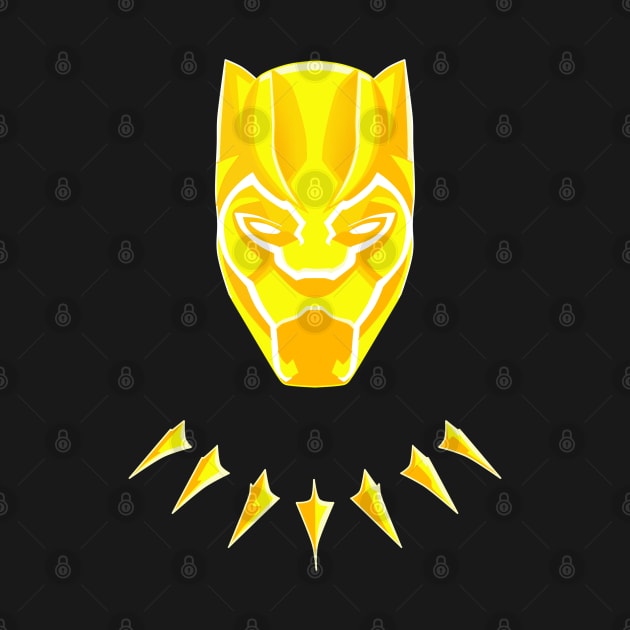 Black Panther Golden Design by HKartworks