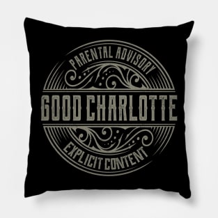 Good Charlotte Vintage Ornament Pillow