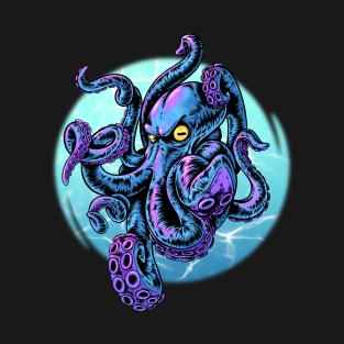 Crazy octopus T-Shirt