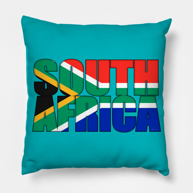 South Africa South Africa Pillow Teepublic