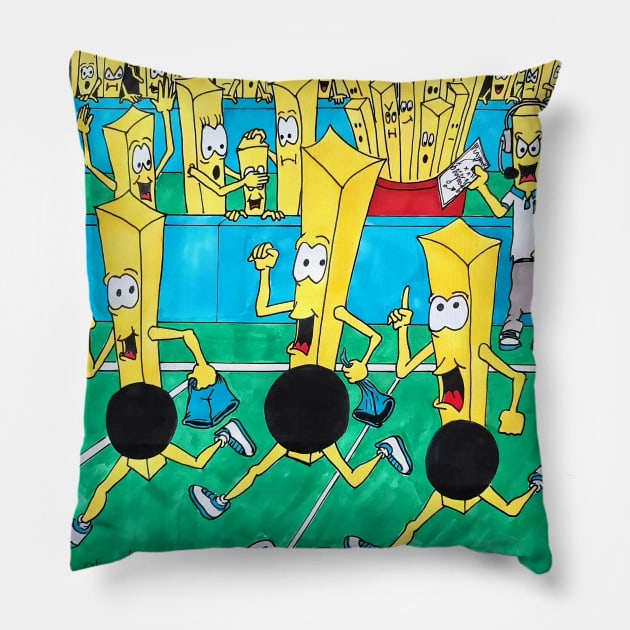 Bottomless Fries Pillow by Today's Special Comic 