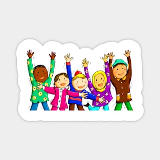 Happy International Children's Day Magnet