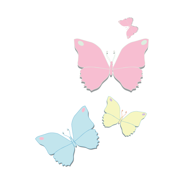 Butterflies Flying by emma17