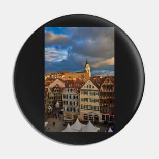 Marketplace and Stiftskirche, Tübingen Pin