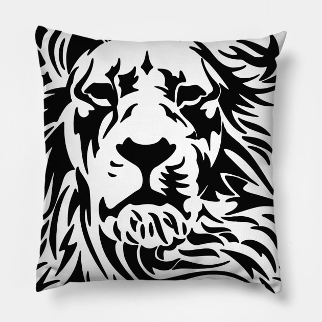 Lion Pillow by maxha