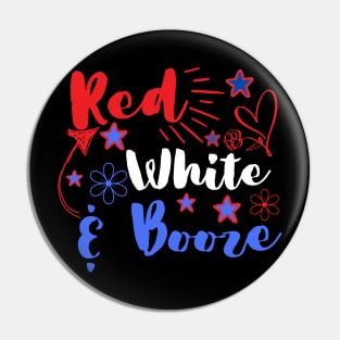 Red white & Blue. Pin