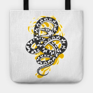 hand drawn snake Tote