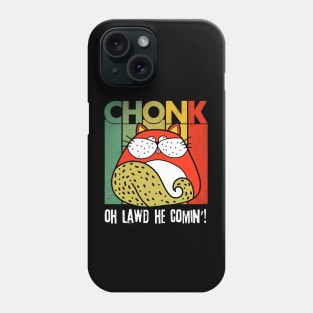 Chonk Scale Fat Cat Meme Phone Case