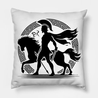 Achilles greek god for mythology art lovers Pillow
