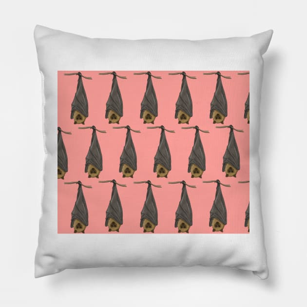 Amazing Flying Fox Pillow by ButtonandSquirt