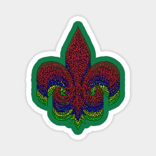 Fleur De Lis Magnet