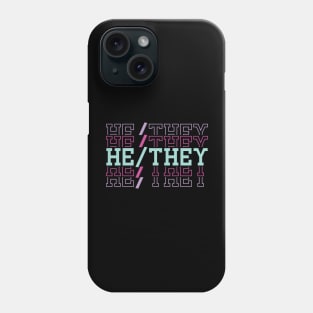 He/They Phone Case