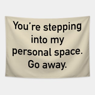 Stepping into my Personal Space Typography Design Tapestry