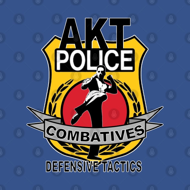 AKT Police Combatives - Gold Badge by AKTionGear
