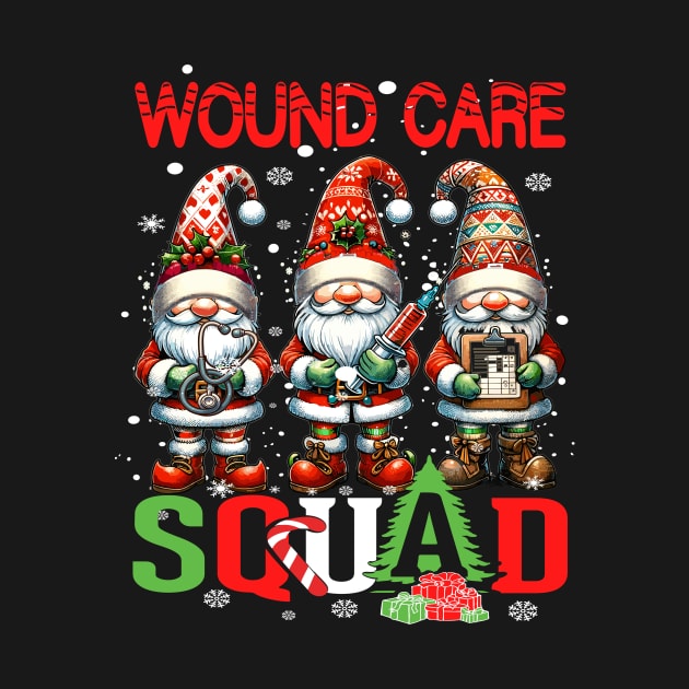 Wound Care Nurse Squad Christmas Holiday Matching by AlmaDesigns