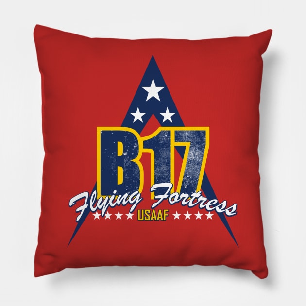 B-17 Flying Fortress Pillow by TCP