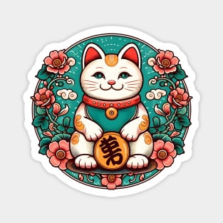 Maneki Neko Good Luck Magnet