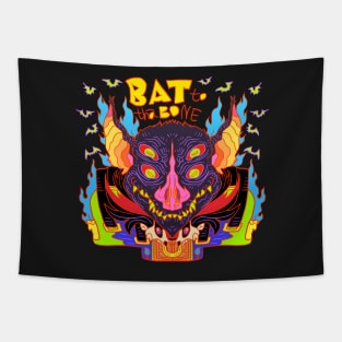 Bat to the bone bags + Tapestry