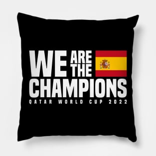Qatar World Cup Champions 2022 - Spain Pillow