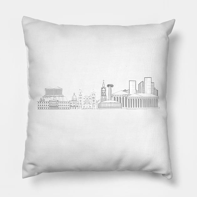 Athens Pillow by drknice