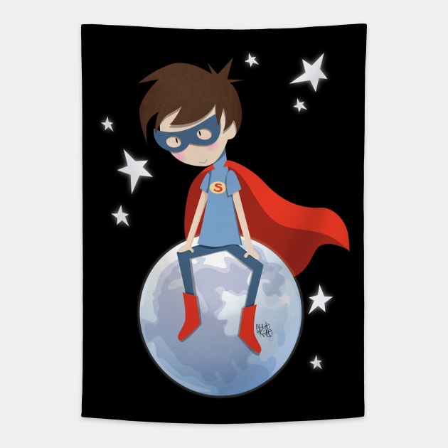 Superhero Tapestry by Madebykale