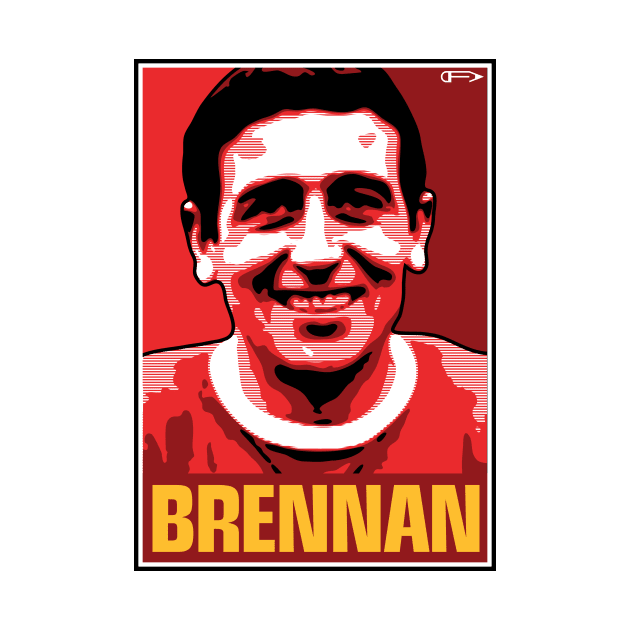 Brennan - MUFC by David Foy Art