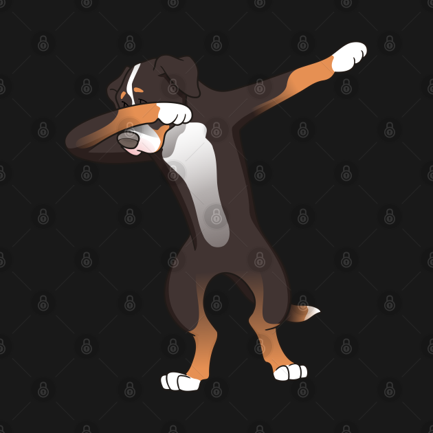 Funny Greater Swiss Mountain Dog Dabbing - Greater Swiss ...