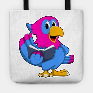 Parrot with Book Tote