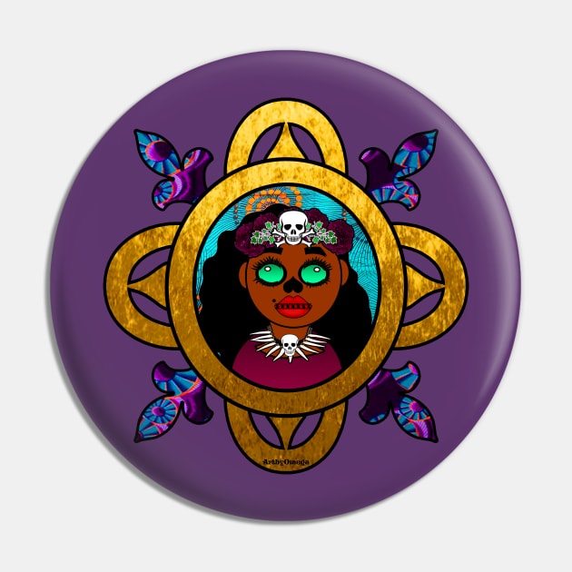 Purple Regal Maman Pin by artbyomega