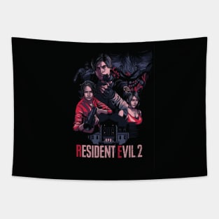 Resident Evil 2 Remake Tapestry