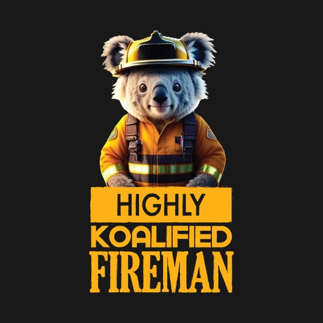 Just a Highly Koalified Fireman Koala 2 by Dmytro