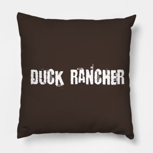 Duck Rancher Pillow